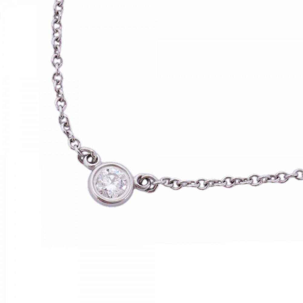 TIFFANY Silver Diamond Necklace